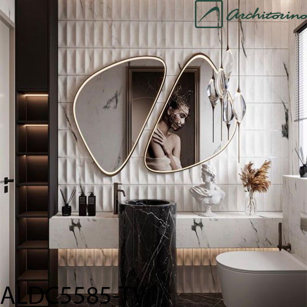 Gương led phòng tắm decor architorino ALIV7585-TTV
