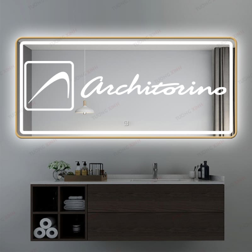 Gương led decor trong phòng tắm architorino AL40200-TH