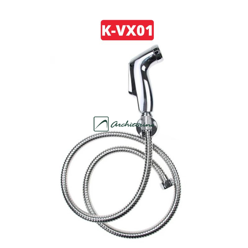 Vòi Xịt Toilet Architorino K-VX01 Dây Trơn