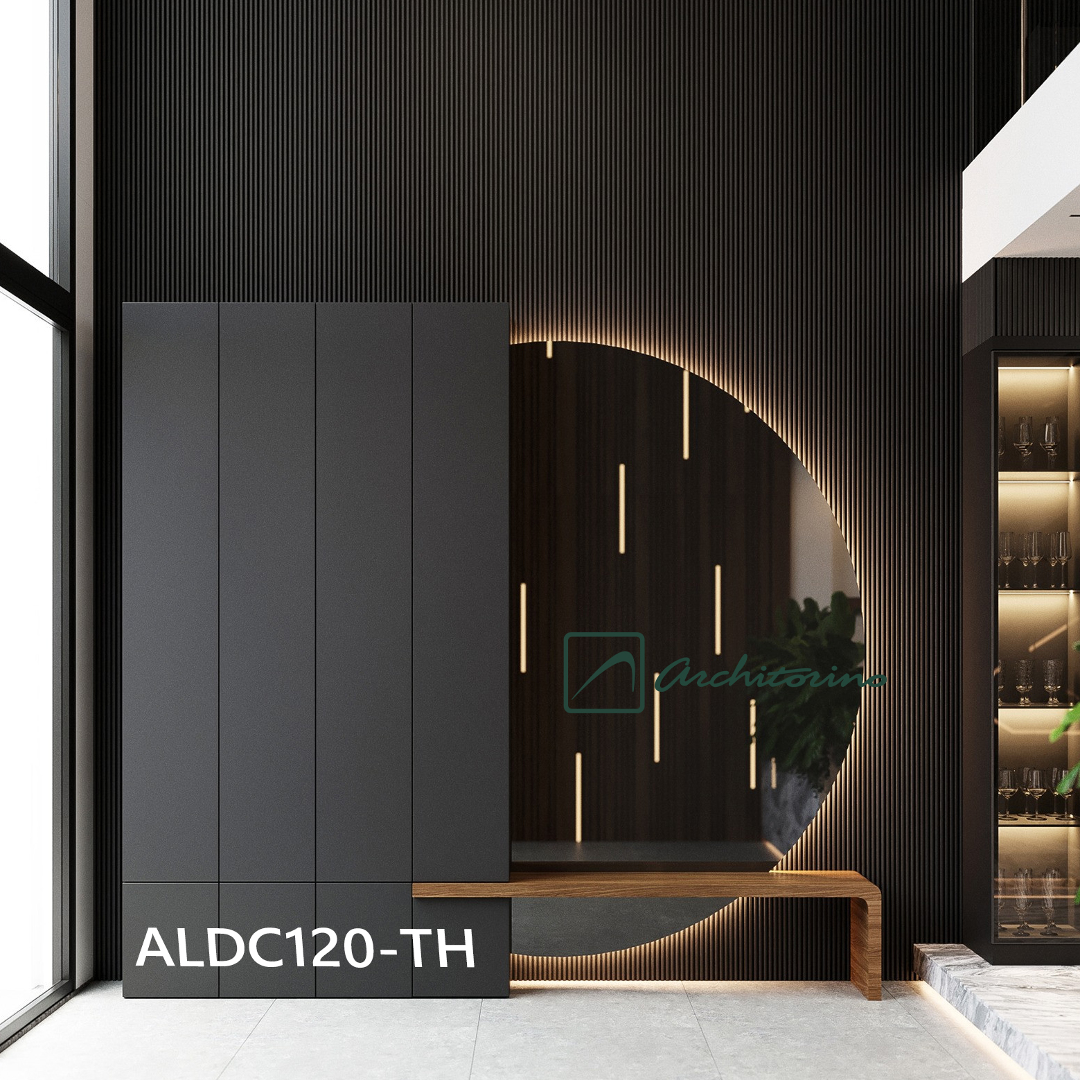Gương Phòng Khách  Decor  ALDC120-TH