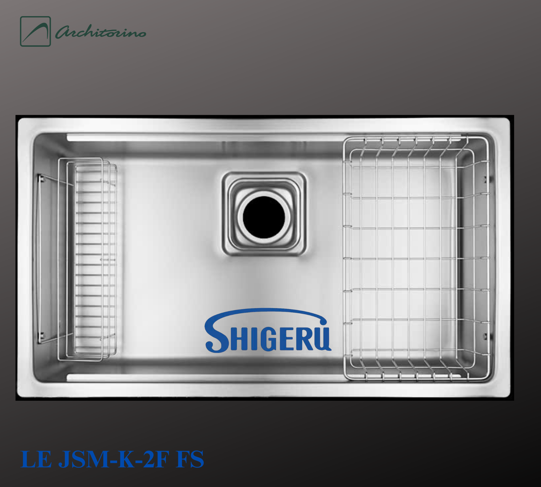 Chậu rửa bát Shigeru LE JSM-K-2F FS