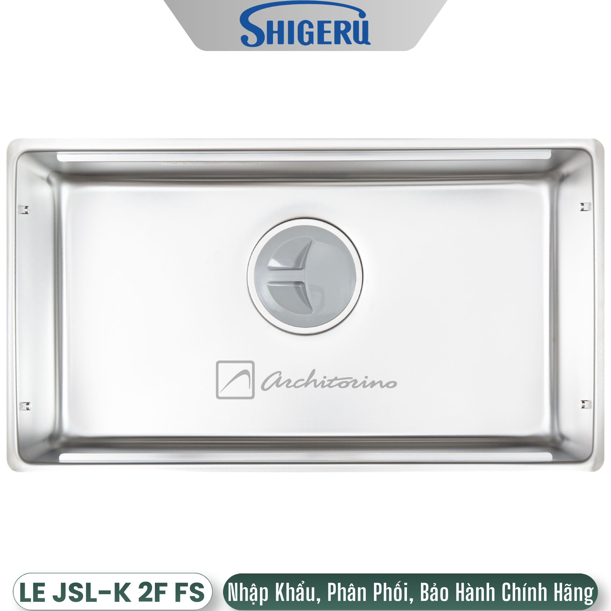 Chậu Rửa Bát Shigeru LE JSL - K 2F FS  Made In Japan
