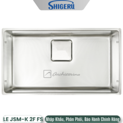 Chậu rửa bát Shigeru LE JSM-K-2F FS Made In Japan