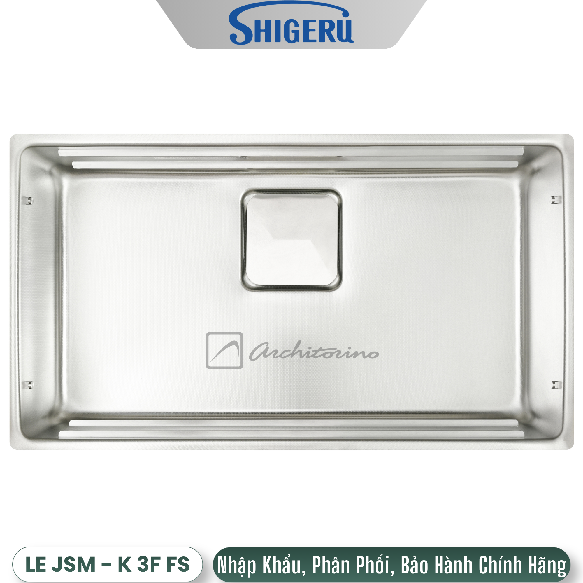 Chậu Rửa Bát Shigeru LE JSM - K 3F FS Made In Japan