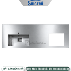 Mặt Bàn Bếp Liền Khối Inox Dạng Đảo Made In Japan