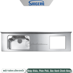 Mặt bàn liền khối chữ I - SHIGERU Nhật Bản