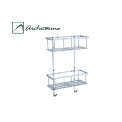 Kệ THẲNG 2 TẦNG phòng tắm ARCHITORINO A-KT02