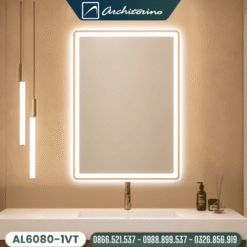 Gương led phòng tắm đa chức năng architorino AL6080-1VV