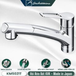 Vòi rửa bát KVK KM5021T nội địa Nhật