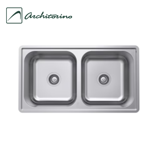 Chậu Inox Hafele HS20-SSN2R90M