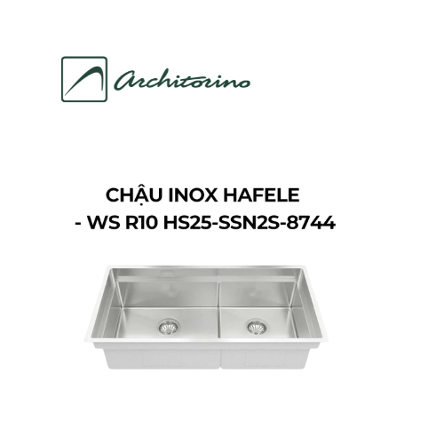 Chậu Inox Hafele - WS R10 HS25-SSN2S-8744