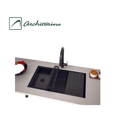 Chậu bếp Inox Hafele WS R10 HS25-SSN1S-7644