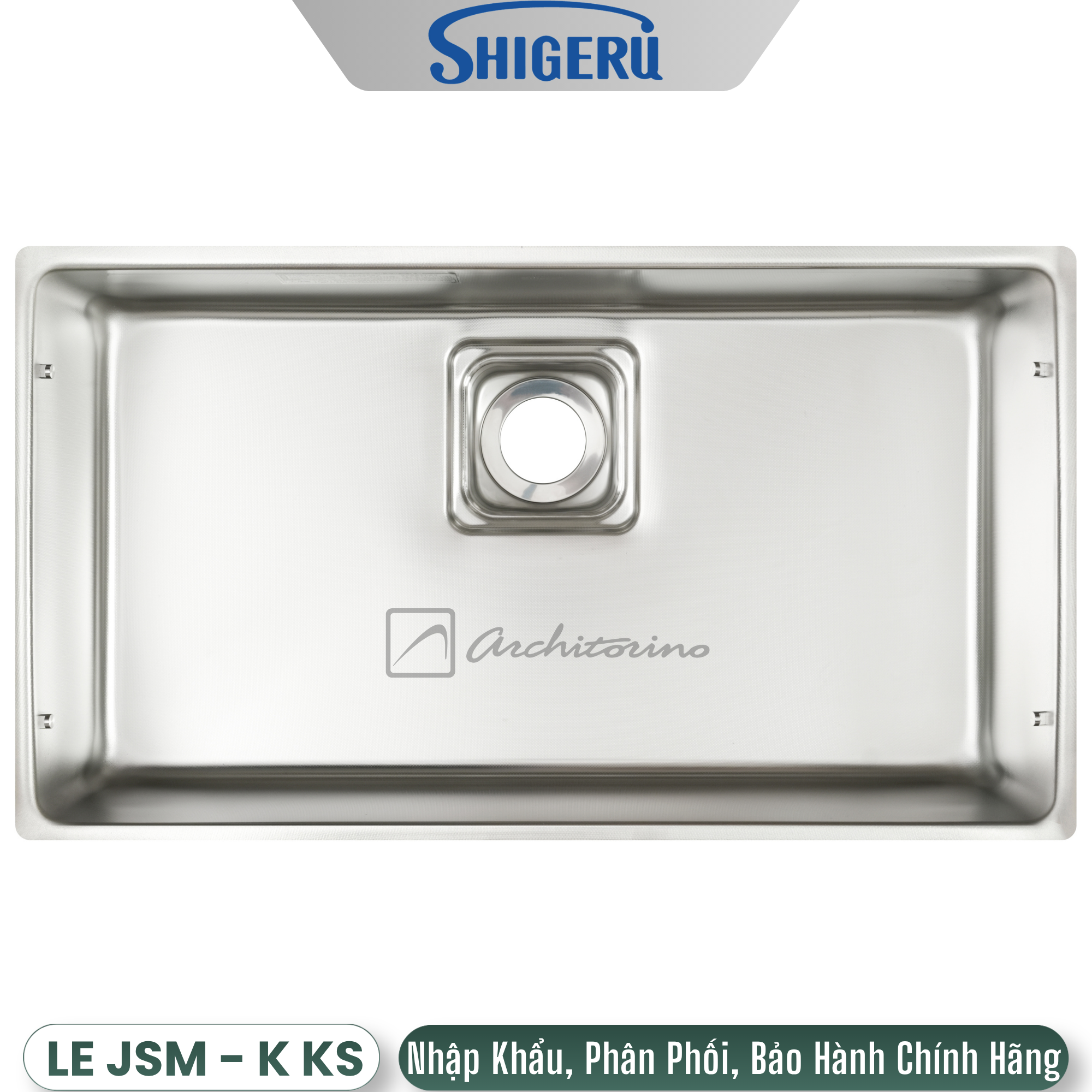 Chậu rửa bát Shigeru LE JSM-K FS