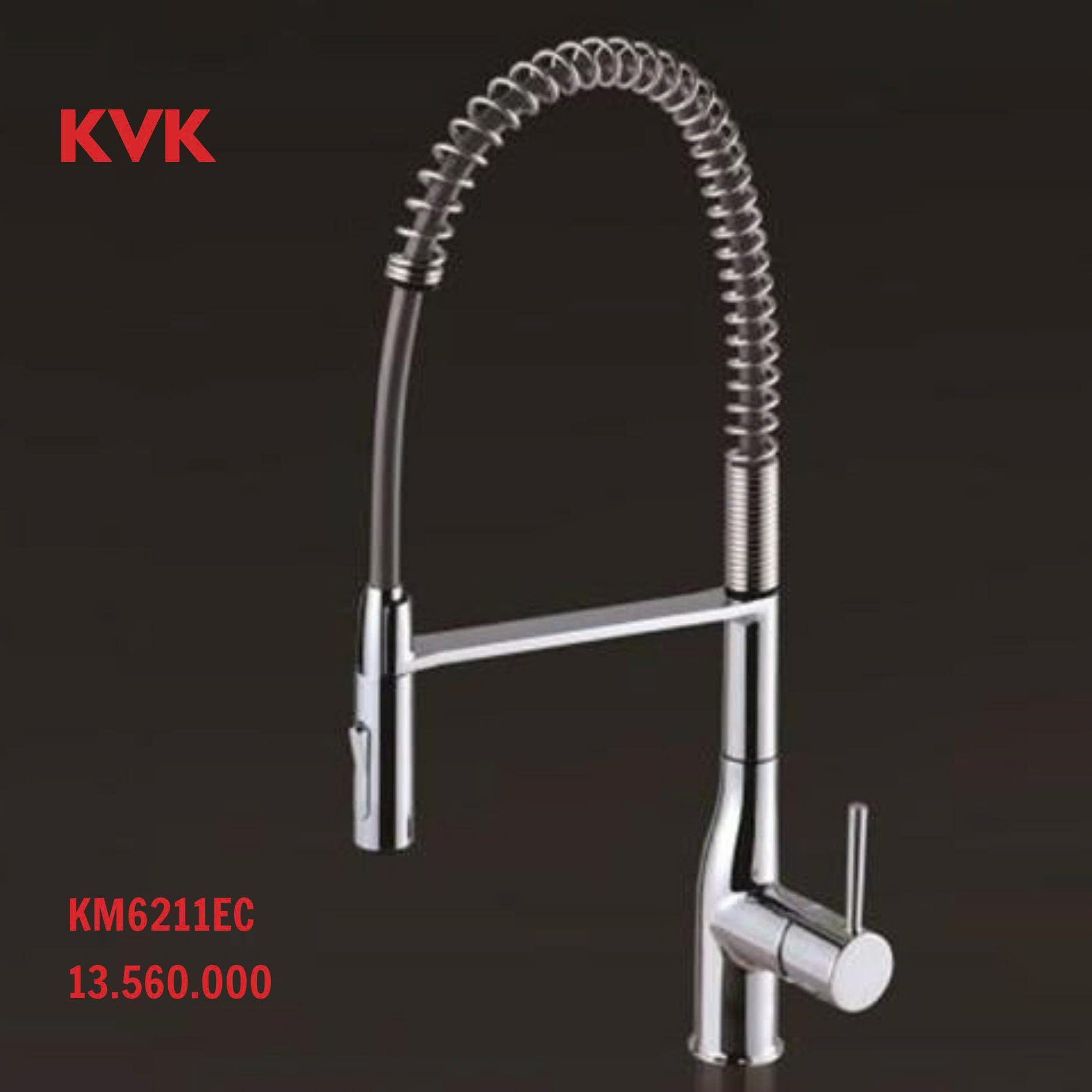 Vòi rửa bát KVK KM6211EC