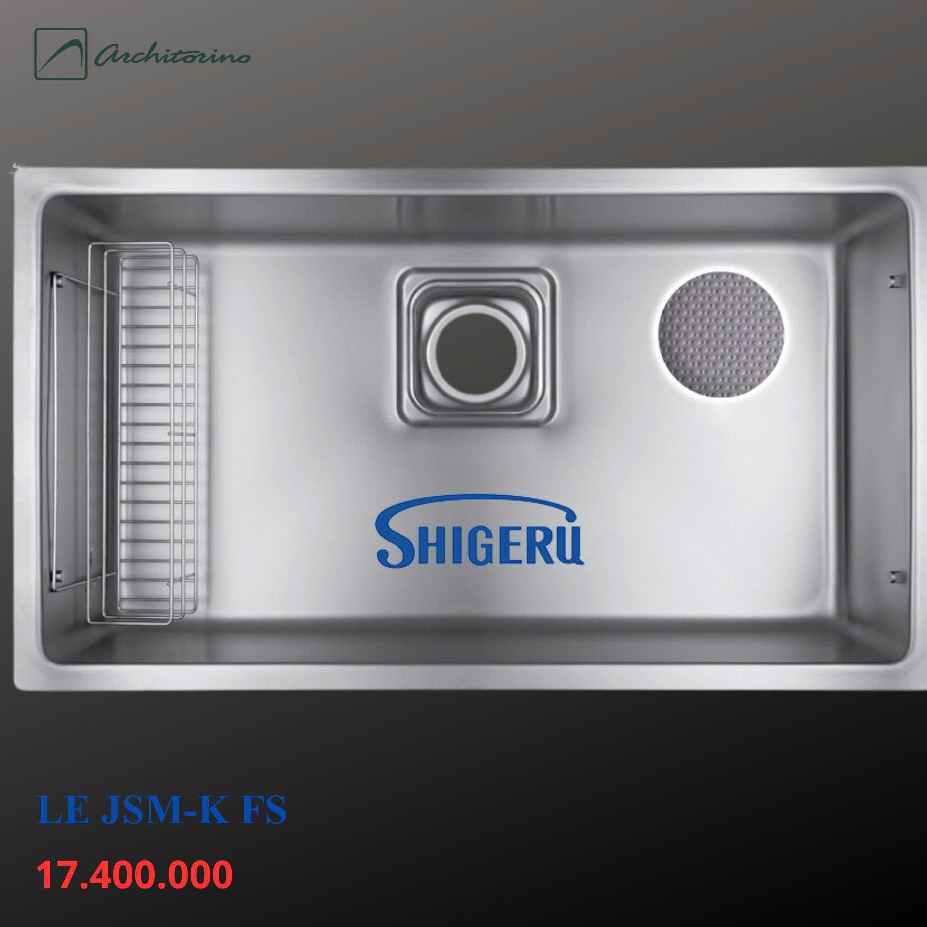 Chậu rửa bát Shigeru LE JSM-K FS