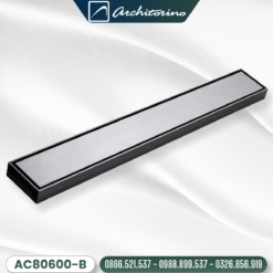 Phễu Thoát Sàn Dài Nắp Kín Inox SUS304 Architorino AC80600-B