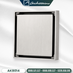 Phễu Thoát Sàn Nắp Kín Inox Architorino AK8014