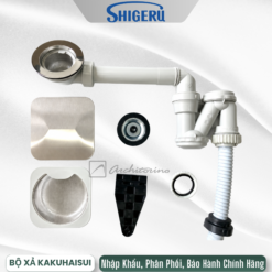 Bộ Xả KAKUHAISUI – Phụ Kiện Chậu Rửa Bát Shigeru