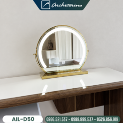 Gương Khung Mạ PVD Bàn Trang Điểm Cao Cấp Architorino AIL-D50