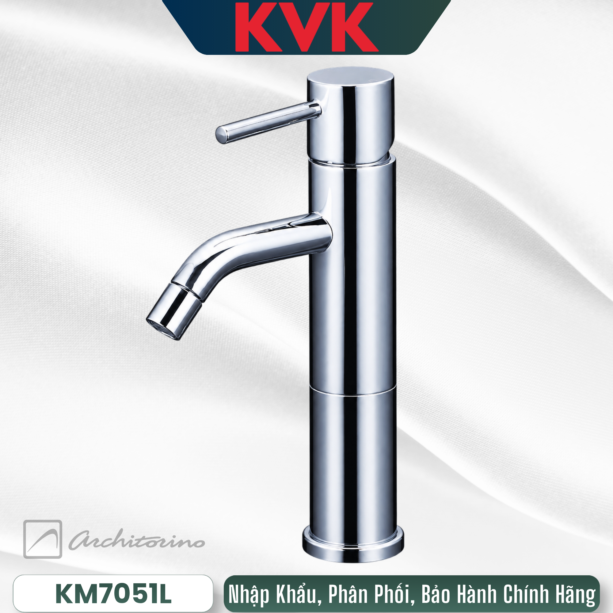 Vòi Lavabo KVK KM7051L Made In Japan