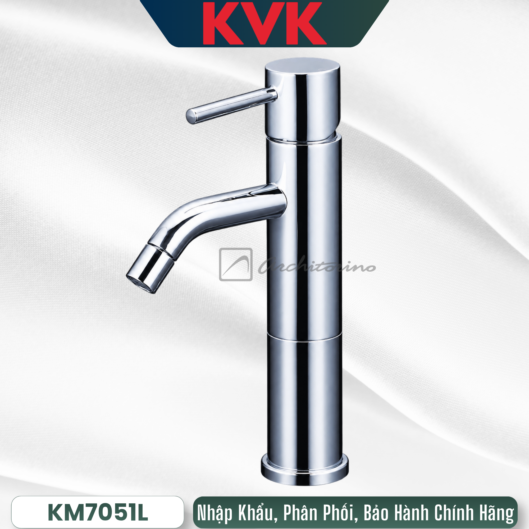 Vòi Lavabo KVK KM7051L Made In Japan