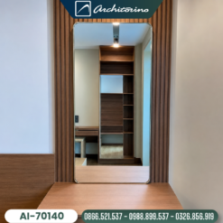 Gương Bàn Trang Điểm Khung PVĐ cao cấp Architorino AI-70140