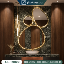 Gương Mạ PVD Nghệ Thuật Hiện Đại Architorino AIL-170120