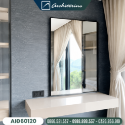 Gương Trang Điểm Inox Mạ PVD Cao Cấp AIĐ60120